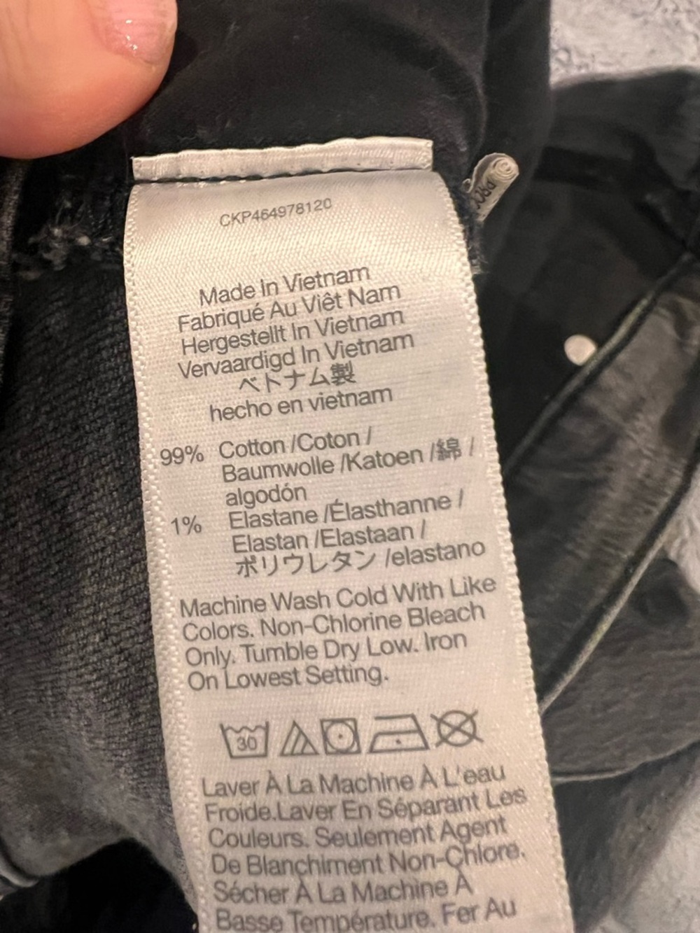Madewell The Perfect Vintage Jeans Lunar Wash Grey High Rise Size 27 - Picture 6 of 12